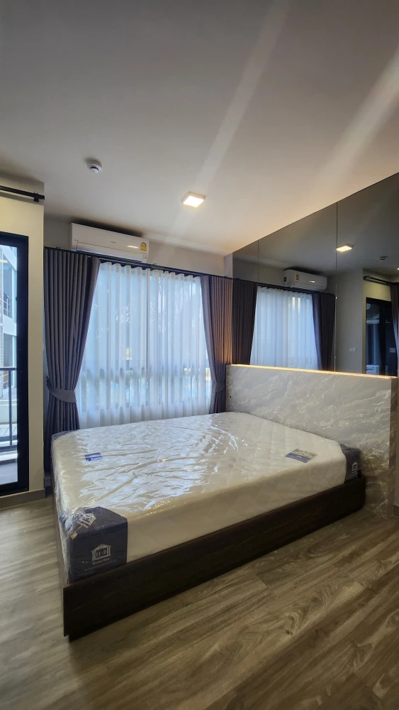 For rent: Monte Rangsit, 2nd floor, fully furnished room, just bring your bag and you can move in immediately. Book now!