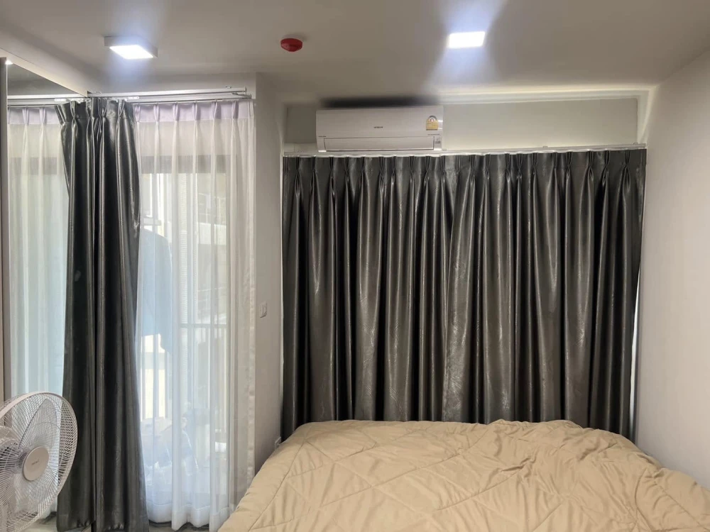 For rent: Monte Rangsit, 4th floor, outside view, separate rooms, fully furnished, book now, hurry!