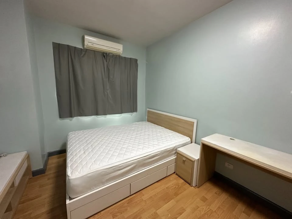 For rent: My Condo Lat Phrao 27, 5th floor, fully furnished, ready to move in. Peaceful atmosphere, perfect for living. Don't miss out!