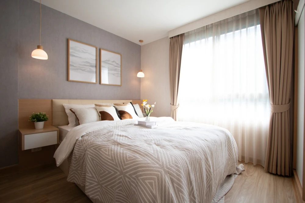 For rent, U Vibha-Ladprao, very minimal room, lots of storage, swimming pool view, don't miss out, reserve now.