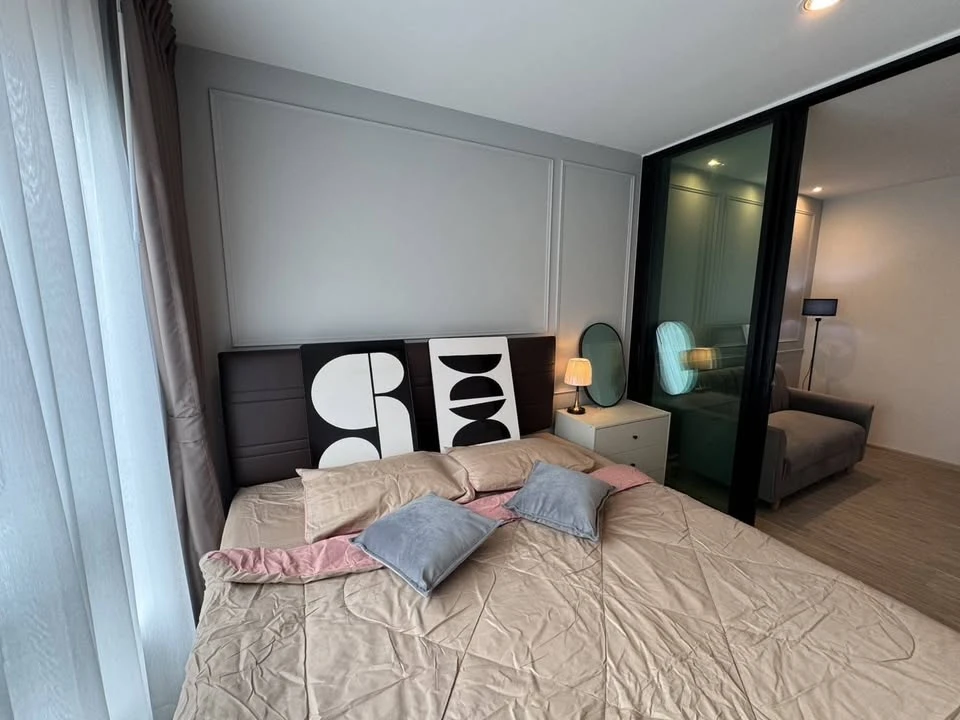 For rent!! Regent Home Bangna, 18th floor, Building B, fully furnished, ready to move in. Reserve now!!
