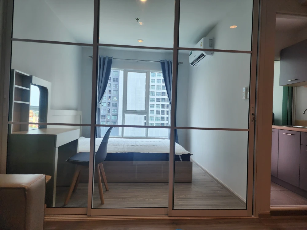 For rent: Regent Home Bangna, 8th floor, nice room, fully furnished, book now, don't miss out.