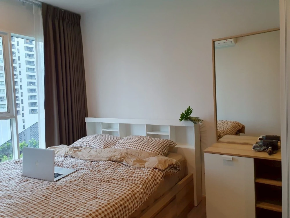 For rent: Regent Home Bangna, outside view, fully furnished and equipped with appliances, ready to move in.