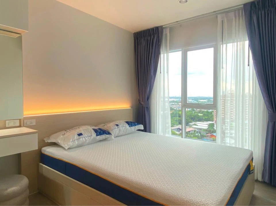 For rent: Regent Home Bangna, Bang Krachao view, open view of Rama 3 city, fully furnished, reserve now.
