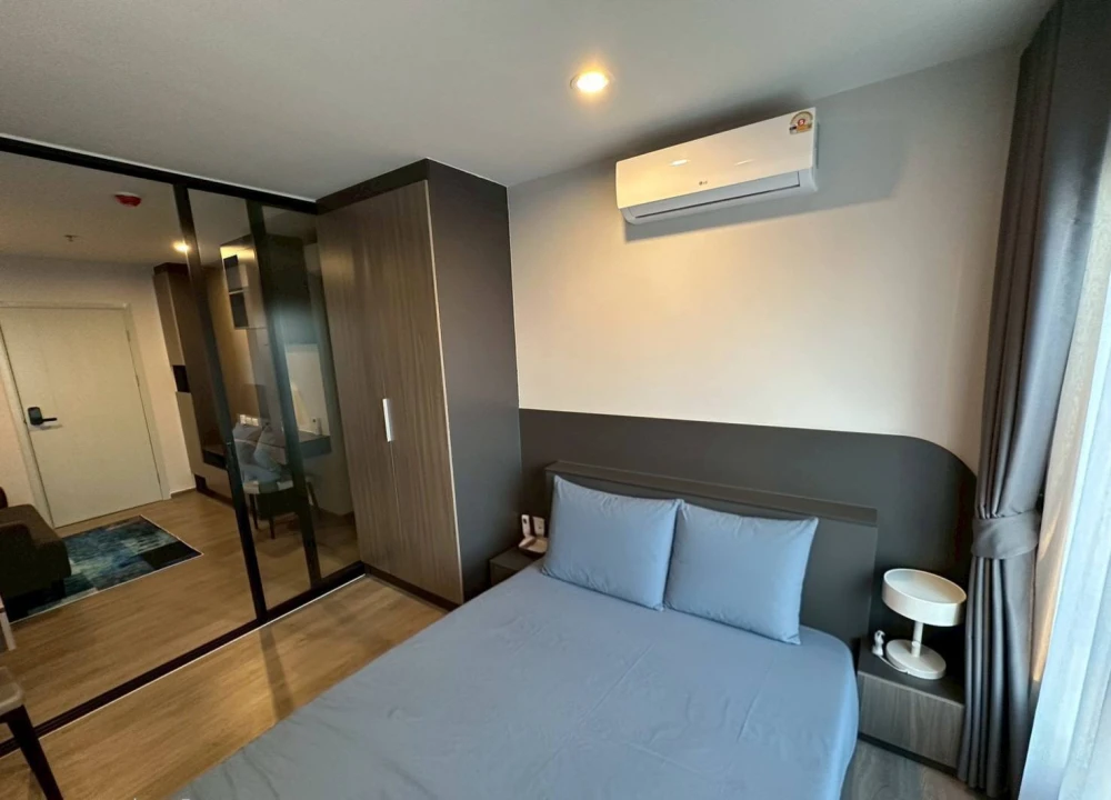 For rent: Regent Home Wutthakat, 24th floor, unobstructed view, fully furnished with built-in features. Book now!
