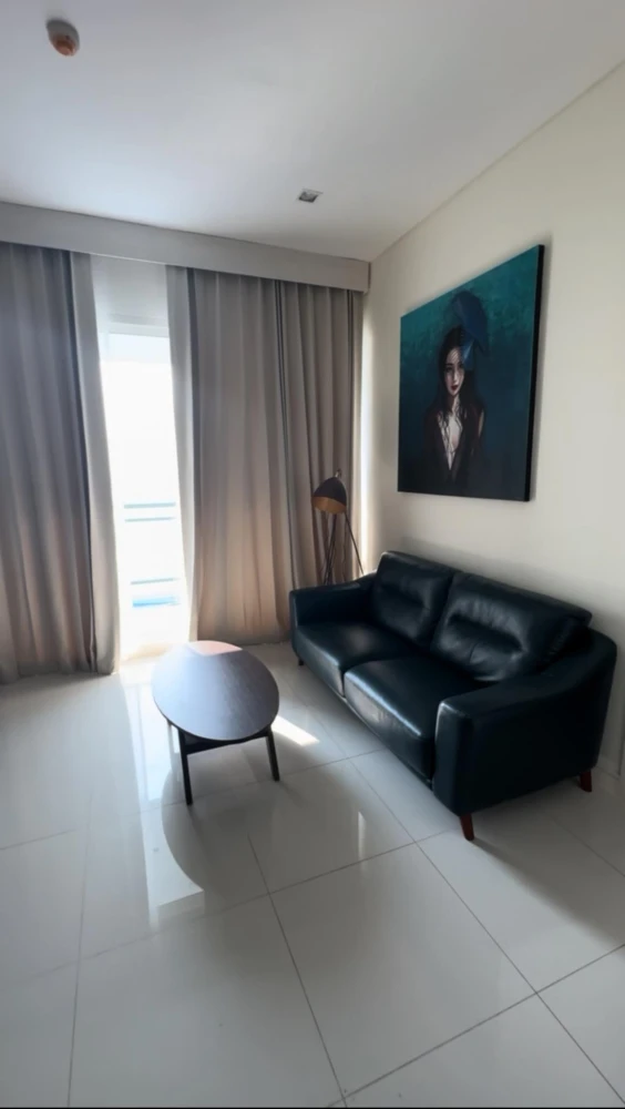 For rent Reflection Jomtien Beach Pattaya (Jomtien) beautiful room, fully furnished, high floor, sea view, don't miss it.