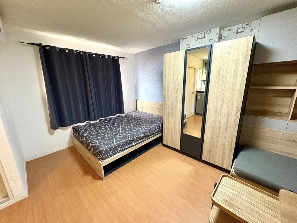 For rent: Lumpini Condo Town Romklao-Suvarnabhumi, ready to move in, fully furnished, reserve now at an affordable price.
