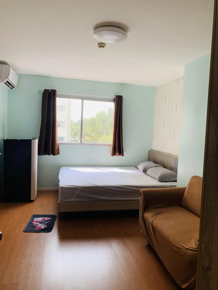 For rent: Lumpini Township Rangsit - Khlong 1, 3rd floor, corner room, fully furnished, nice to live in, book now, urgently.