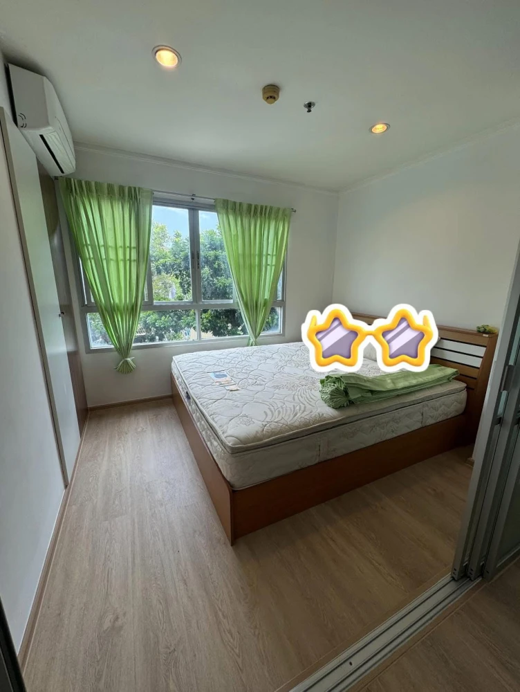 For rent: Lumpini Ville Lasalle-Bearing, 2nd floor, partitioned room, fully furnished, nice to live in. If you don't reserve, you'll miss out!