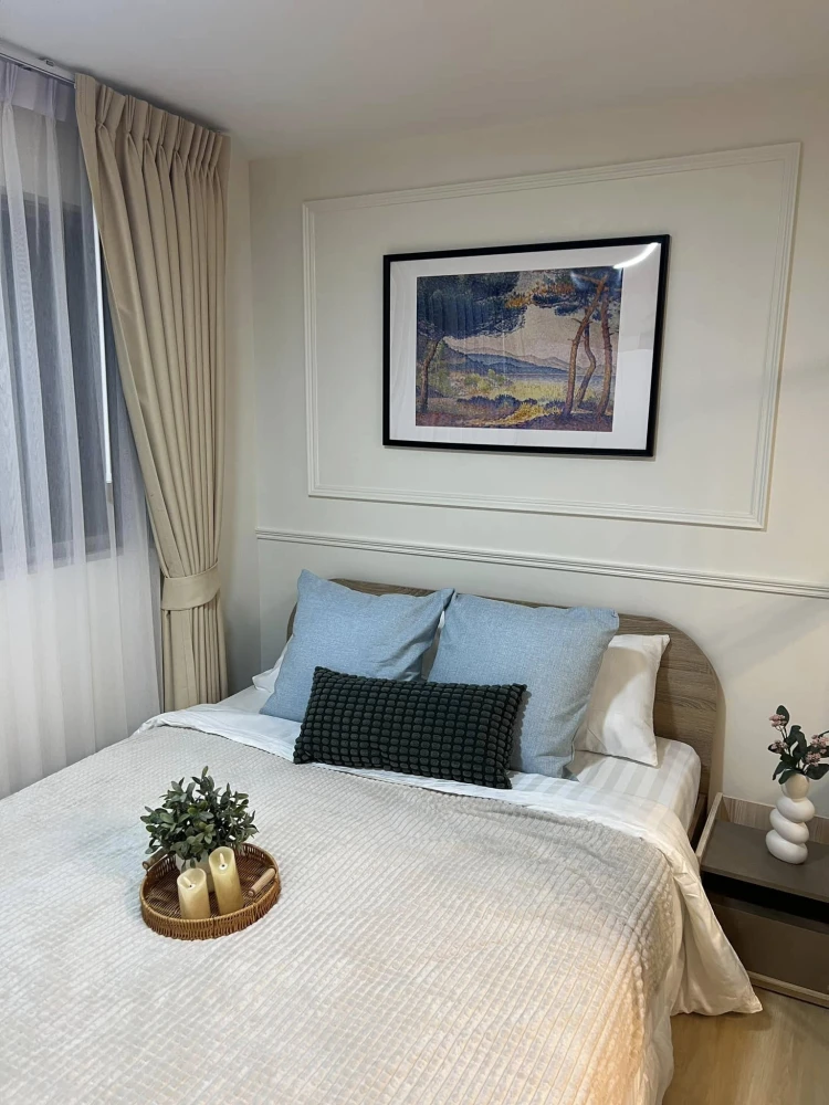 For rent: Lumpini Center Lat Phrao 111, Building D, 7th floor, beautifully decorated with quality furniture. Reserve now, don't wait.