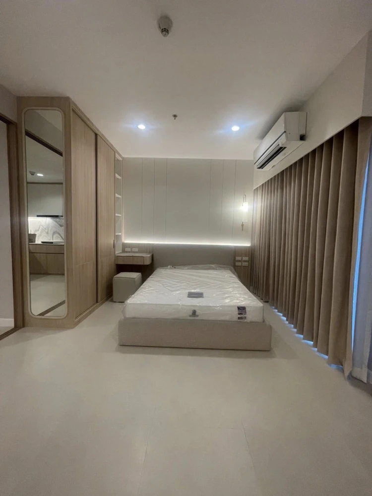 For rent, Villa Ratchadevi, a nice condo, well-built interior, fully furnished, just bring your bags!!