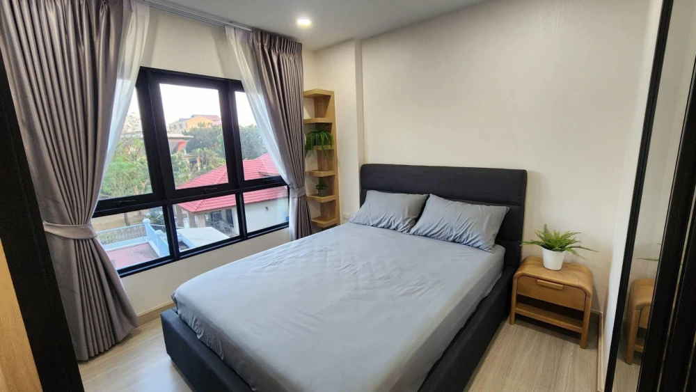 For rent: Supalai City Resort Sukhumvit 107. The unit is well-partitioned with clear zone divisions. Convenient and complete amenities. Move in now!