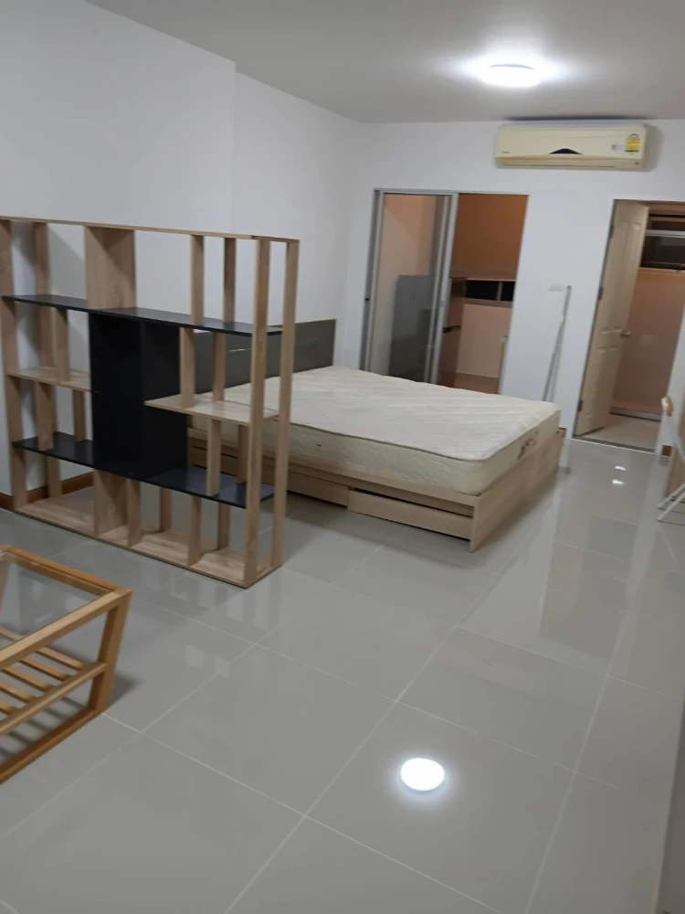 For rent: Supalai Park Kaset, 12th floor, Building B, spacious room, comfortable, not cramped, reserve now, don't hesitate.