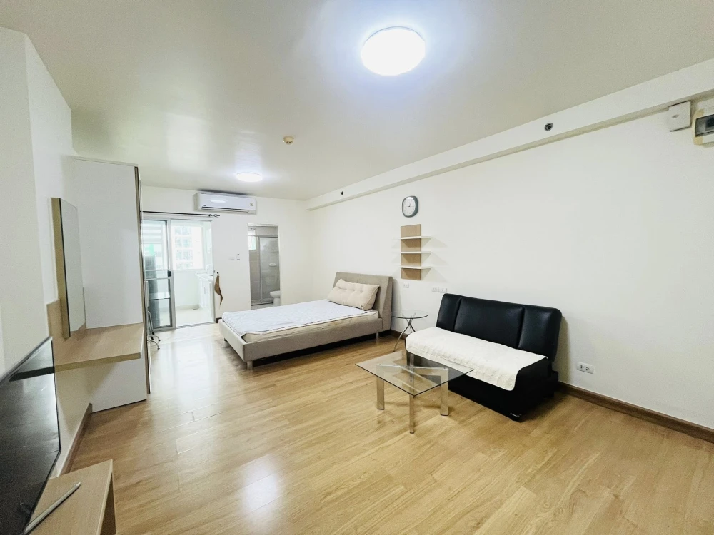 For rent: Supalai Park Kaset, Studio room, digital lock, convenient, safe, high floor, beautiful night view, reserve now!