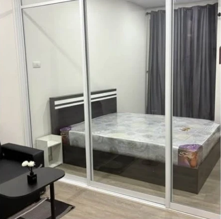 For rent: Supalai Loft, Phasi Charoen Station, ready to move in, fully furnished, electrical appliances, move in now!