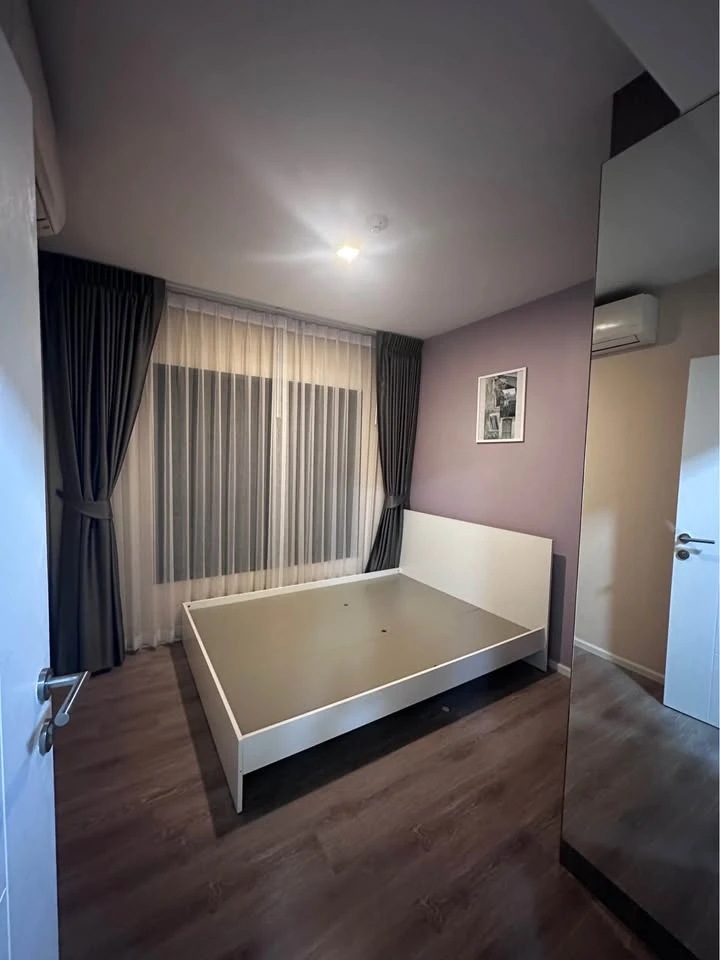 For rent: Kensington Sukhumvit-Theparak, 35th floor, very high floor, 1 bedroom, 1 office, fully furnished, reserve now!