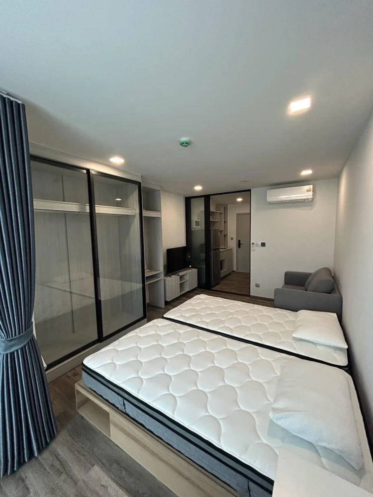 For rent: Cave Embrio Rangsit, 7th floor, nice room, fully furnished, book now, hurry!