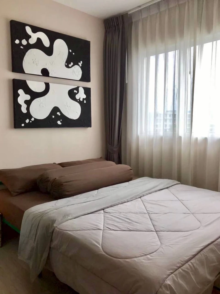 For rent: The Privacy Ladprao-Sena, city view, behind the market, 7th floor, near the fire exit, very worth booking.