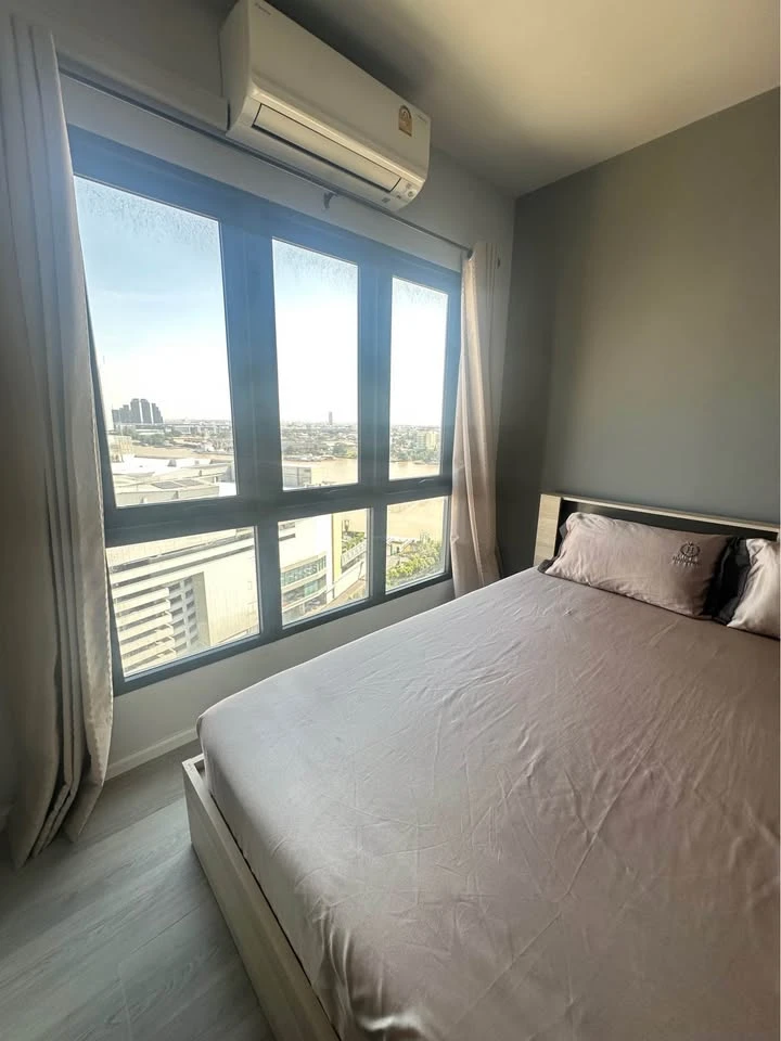 For rent: The Key Rama 3, high floor, ready to move in, fully furnished, spacious room, reserve now.