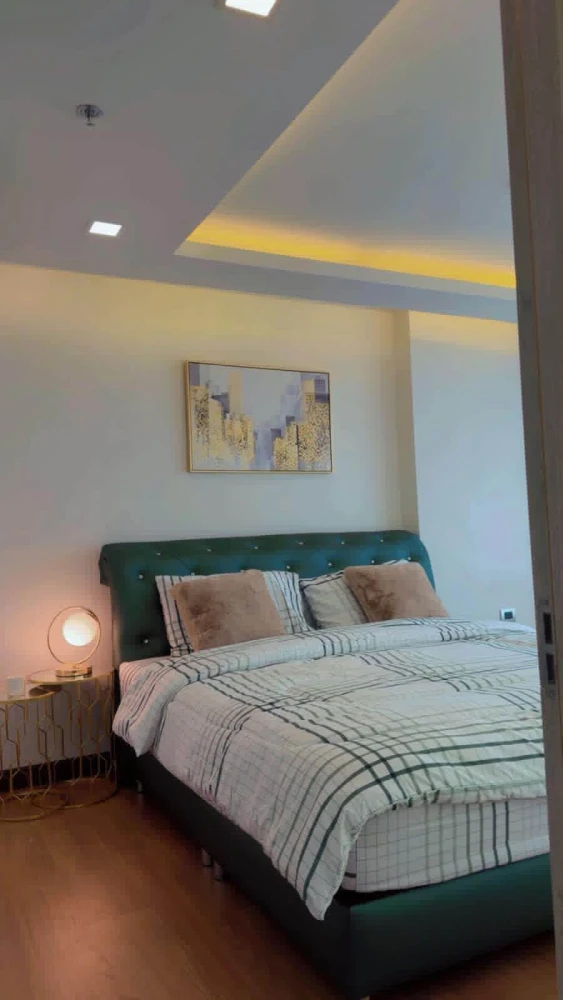 For rent: The Peak Tower Pattaya, 16th floor, Building B, city view, fully furnished with high-quality furniture. Don't miss this opportunity!