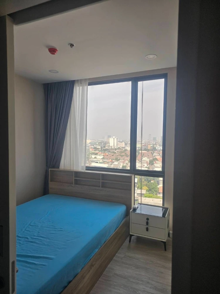 For rent: The Clef Riverine Chao Phraya - Wong Sawang, 18th floor, fully furnished, ready to move in, book now.