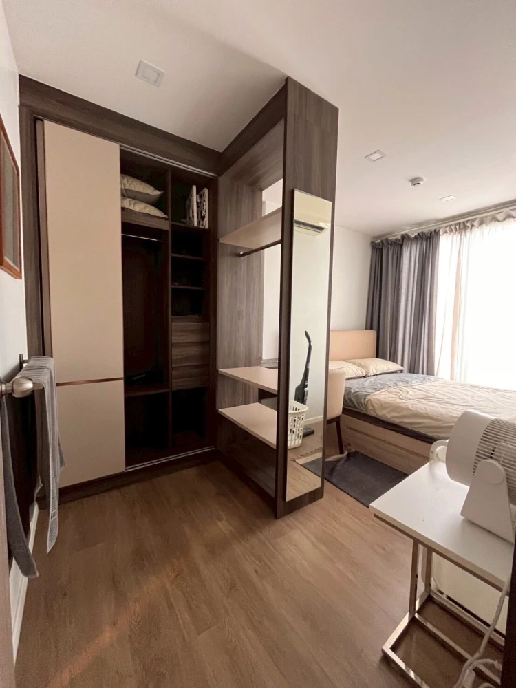 For rent: The Nest Sukhumvit 64, 7th floor, Building A, area 29 sq m., clearly separated rooms, don't miss it.