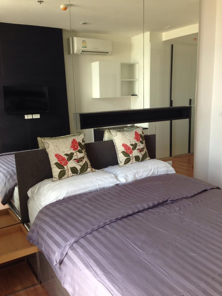 For rent: The Coast Bangkok, 2 bedrooms, 16th floor, city view, fully furnished. Book now!