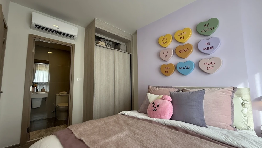 For rent!! Nia by Sansiri, 6th floor, beautiful room, fully furnished, ready to move in. Reserve now!!
