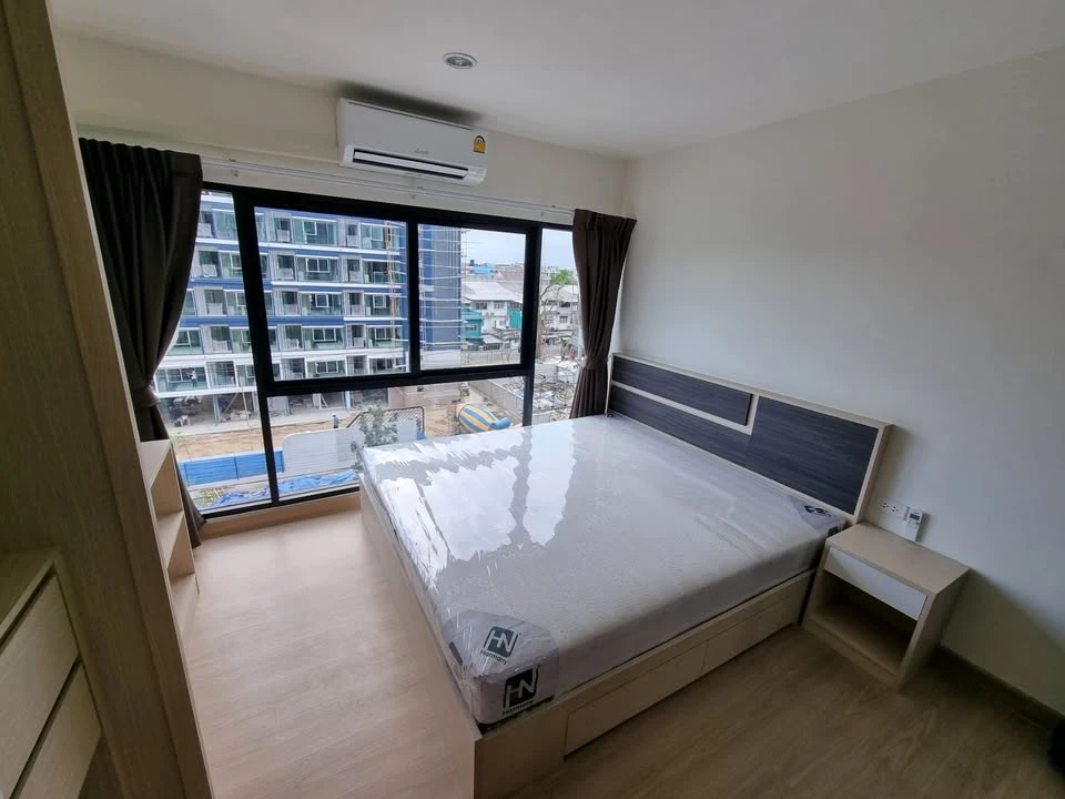 For rent: Plearn Plearn Condominium, Rama 7-Bang Kruai, 2 rooms, ready to move in, complete here, must hurry to reserve now.