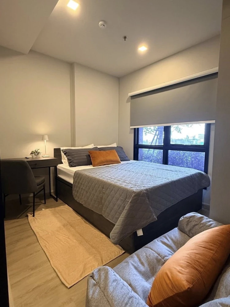 For rent: Metris District Ladprao, 8th floor (next to the garden), good ventilation, pets allowed. A must-have for animal lovers!