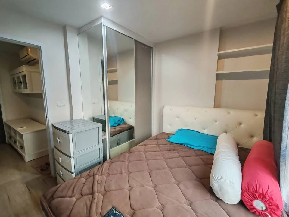 For rent: Metrolux Phahon Yothin-Sutthisan, 5th floor, Building B, not hot, fully furnished, complete electrical appliances (with washing machine), mu