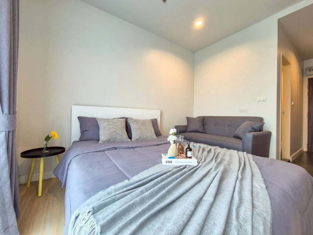 For rent: Metro Sky Wutthakat, ready to move in, fully furnished, high floor, reserve now.