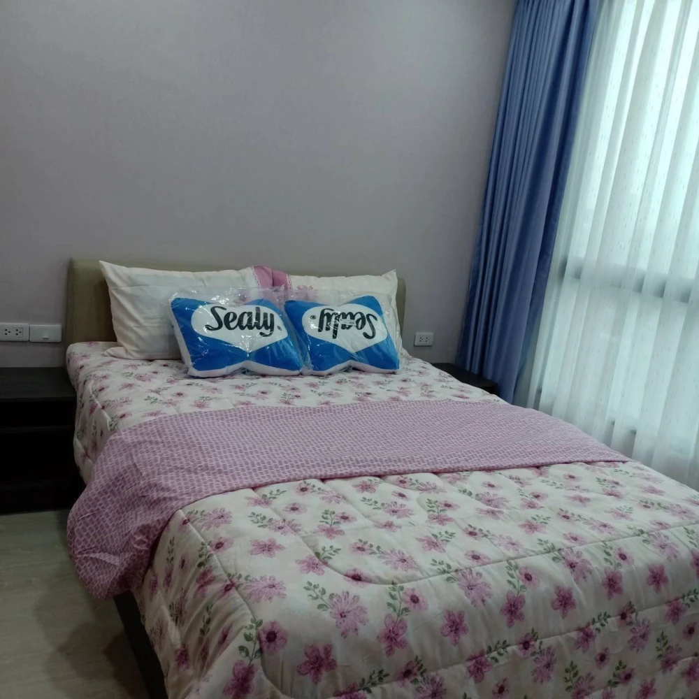 For rent: Elio Del Nest Udomsuk, high floor, fully furnished, spacious room, reserve now.