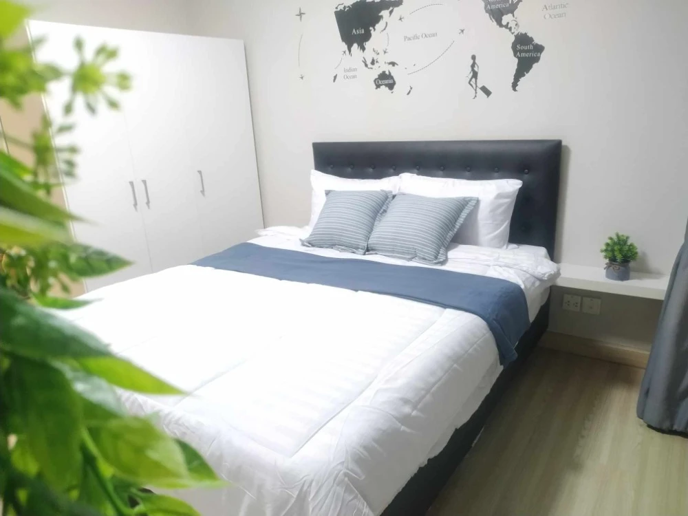 For rent!! M Society Condominium, beautiful room, fully furnished, move in ready! Don't miss out!!