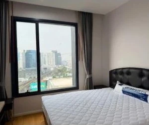 For rent: M Ladprao, 15th floor, electrical appliances and furniture included, just come and move in.
