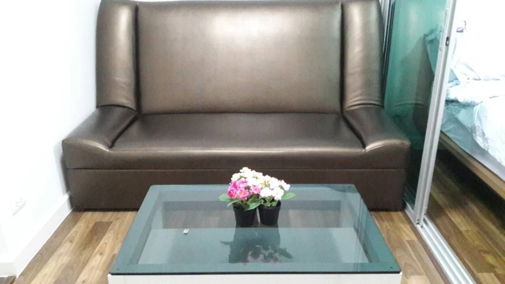 For rent, A Space Me Bangna, 10th floor, fully furnished room, nice to live in. If you don't book, you'll miss out. Hurry and book now.