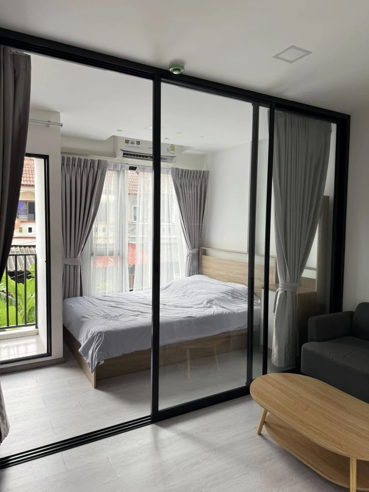 For rent: A Land Condo Sai Noi Westgate 2, 2nd floor, spacious room, fully furnished, don't miss it.