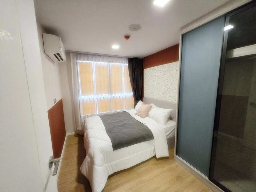 For rent!! Atmoz Canal Rangsit, 6th floor, Building C, beautifully decorated room, ready to move in immediately, book now!!