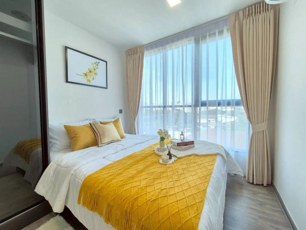 For rent: Atmoz Palacio Lat Phrao-Wang Hin. Nicely decorated room. Fully furnished. Electric appliances included. Just bring your belongings and move