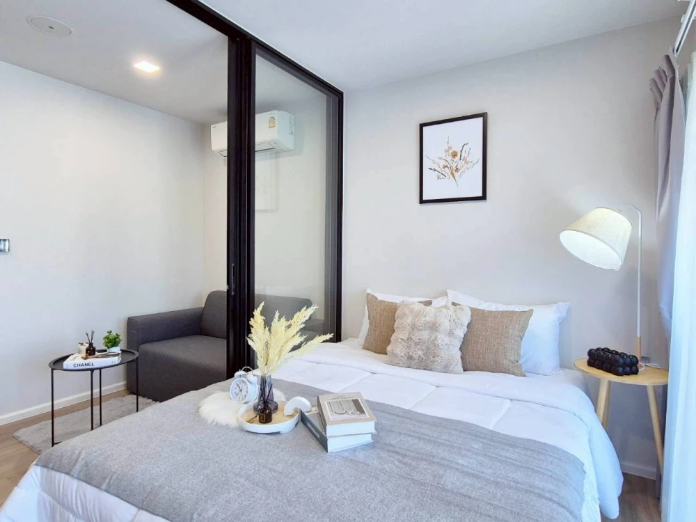 For rent: Atmoz Flow Min Buri. Ready to move in, fully furnished, complete amenities. Book now!