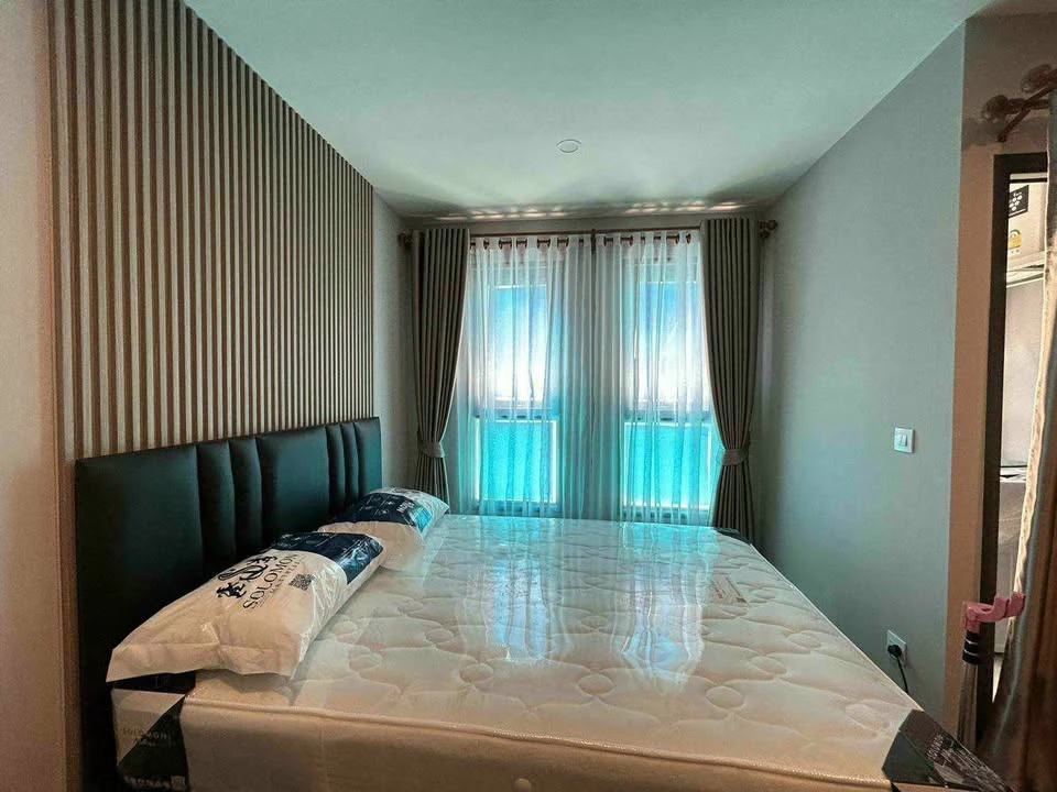 For rent, Aspire Ratchayothin, furnished room, ready to move in, complete facilities, come and reserve today, don't wait.