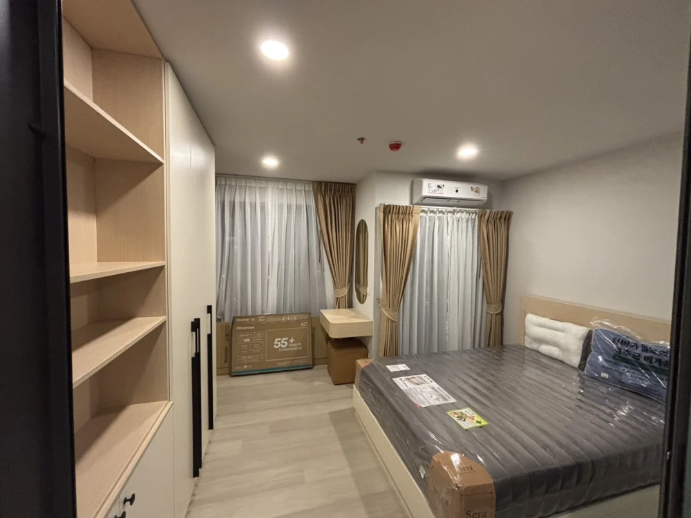 For rent!! Aspire On Nut Station, 4th floor (Corner room) Fully furnished, ready to move in immediately, hurry up and book now!!