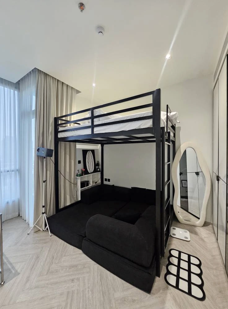 For rent: Chapter Charoen Nakhon Riverside project, fully furnished and equipped, Chao Phraya River view, reserve now!