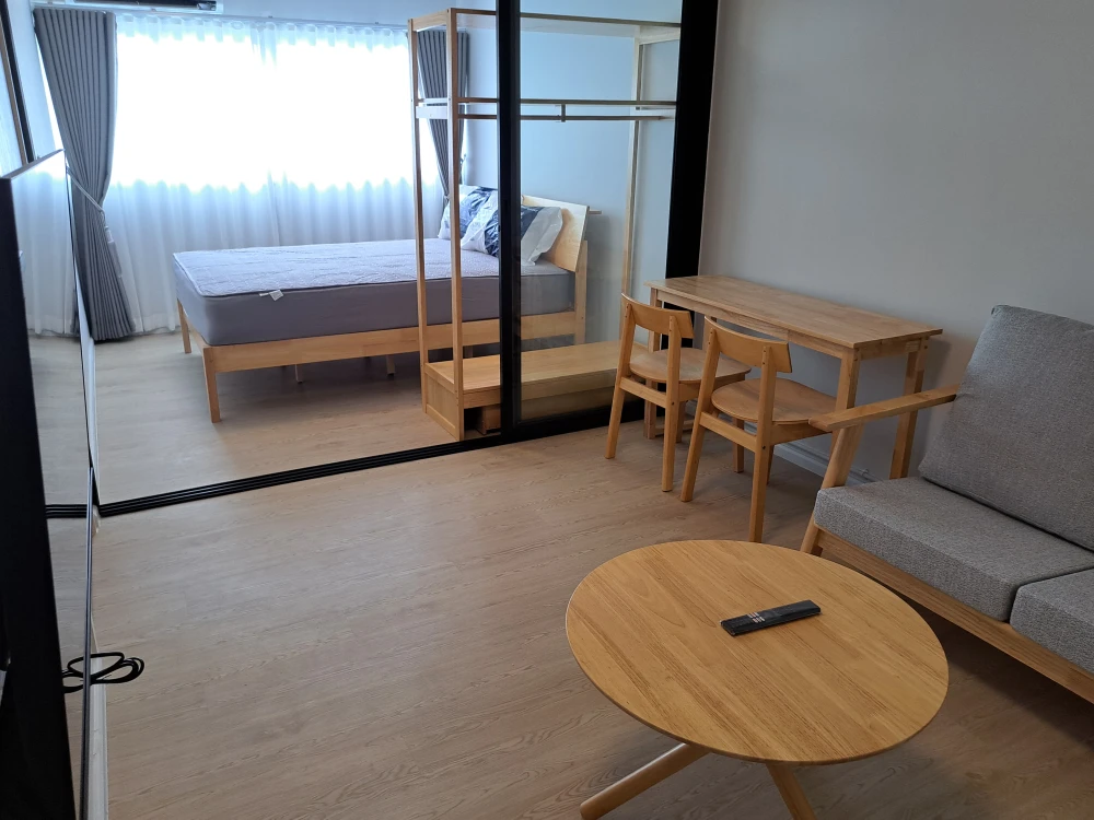 For rent: Mori Condominium, Muang Thong Thani. Nice, fully furnished unit. Book now! Don't miss out!
