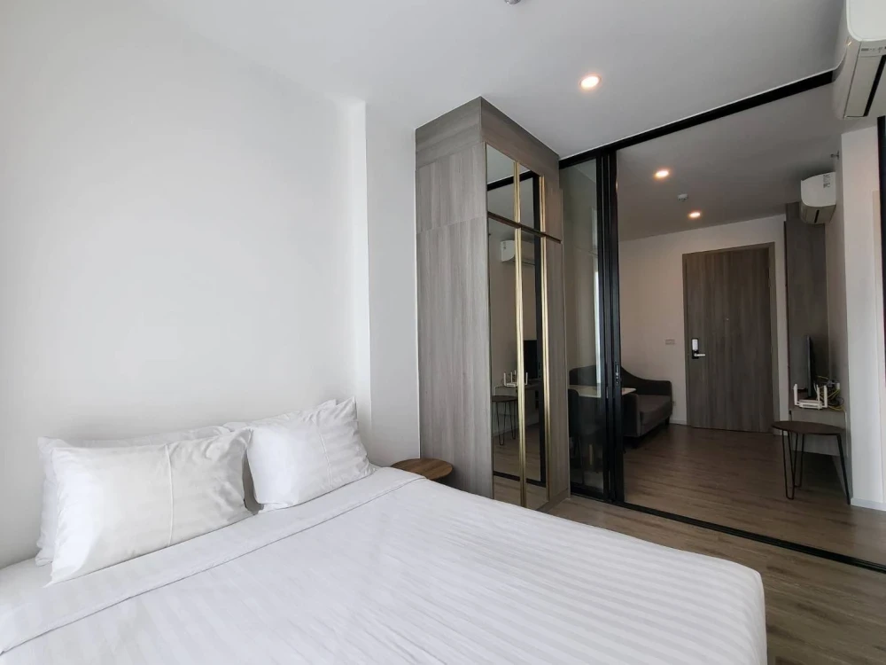For rent: Knightsbridge Sukhumvit Theparak, room ready to move in. Complete facilities, good price, come book now, don't miss the opportunity.