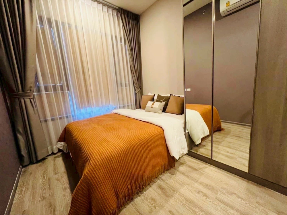 For rent: Knightsbridge Kaset Society, furnished room, ready to move in, complete facilities, hurry and book now, don't miss out.