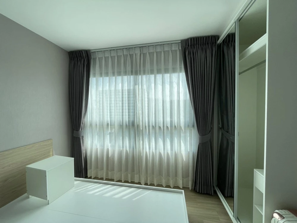 For rent, ICONDO Active Phatthanakan, 6th floor, corner room, good view, beautiful room. If you don't book, you'll regret it later.