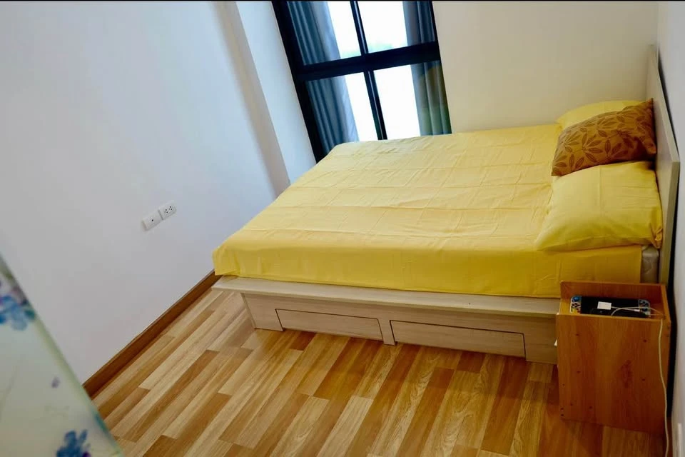 For rent: Ideo Ratchada - Huai Khwang, 35 sq m, 12th floor, fully furnished with electrical appliances. If you don't book, you'll really miss out.