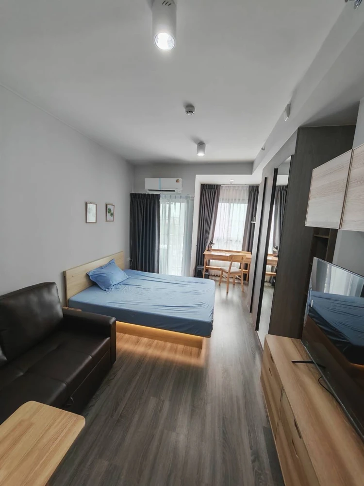For rent!! Ideo Ramkhamhaeng - Lamsalee Station, 14th floor, east side, open view, not blocked, beautiful room, complete facilities, book now!!