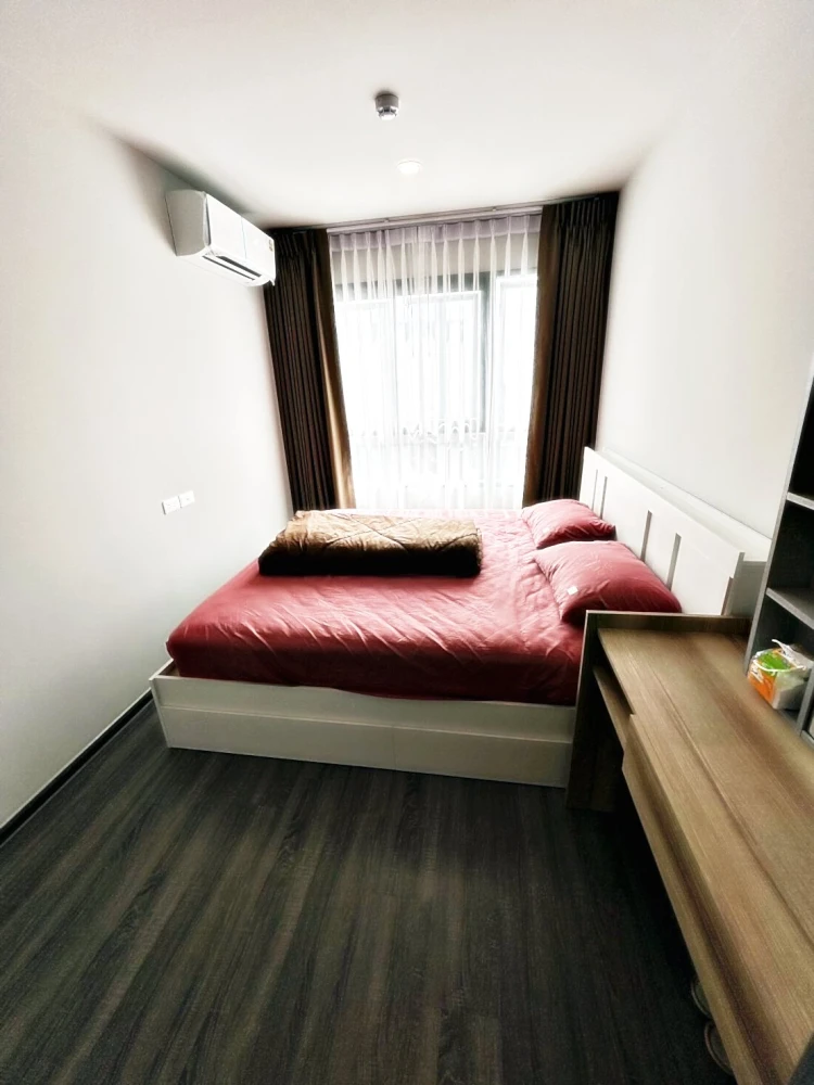For rent!! Ideo Ramkhamhaeng - Lamsalee Station, 24th floor, beautiful room, fully furnished, ready to move in. Reserve now!!